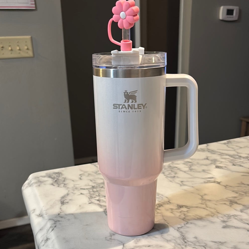 Stanley Pink Tumbler with Handle